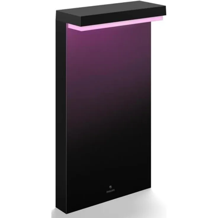 Philips Hue White & Col. Amb. Nyro Sockelleuchte schwarz