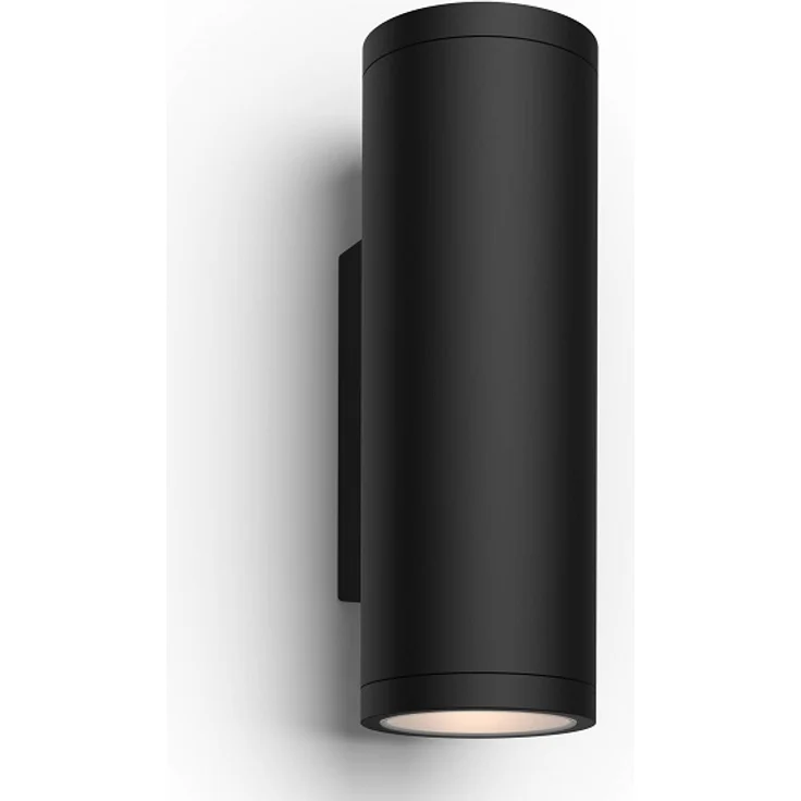 Philips Hue White & Col. Amb. LED Außenwandleuchte Appear, schwarz, bis zu 16 Mio. Farben, steuerbar via App – Bild 2