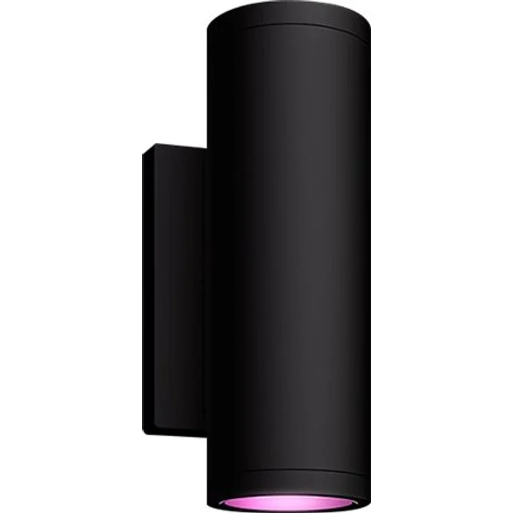 Philips Hue White & Col. Amb. LED Außenwandleuchte Appear, schwarz, bis zu 16 Mio. Farben, steuerbar via App – Bild 5