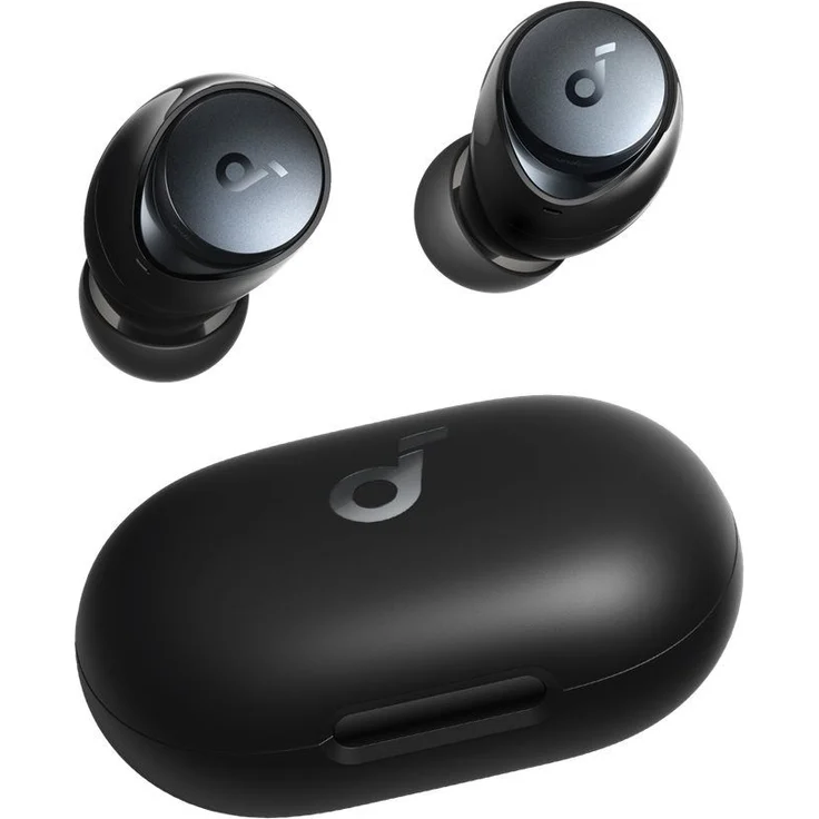 Anker Soundcore Space A40 In-Ear-Kopfhörer (Active Noise Cancelling, Schnellladefunktion), schwarz – Bild 2