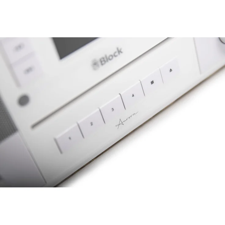 Block Aurora Smartradio mit Spotify Connect-Ready, Streaming, Bluetooth, DAB, DAB+, UKW (FM), Internetradio, braun – Bild 2