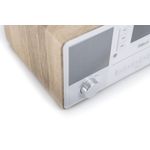 Block Aurora Smartradio mit Spotify Connect-Ready, Streaming, Bluetooth, DAB, DAB+, UKW (FM), Internetradio, braun