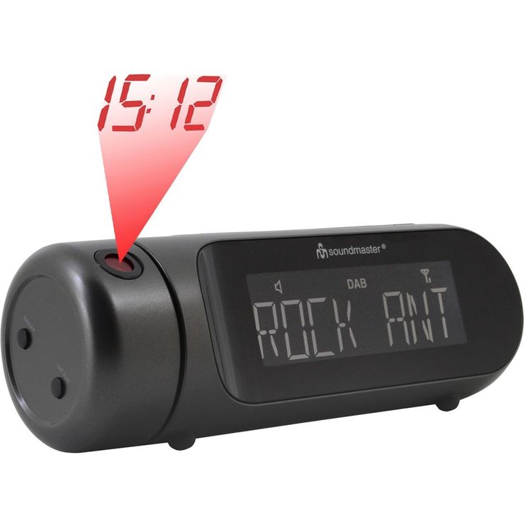 SOUNDMASTER UR6700AN Radiowecker mit Einschlaffunktion, DAB, DAB+, UKW (FM), schwarz – Bild 2