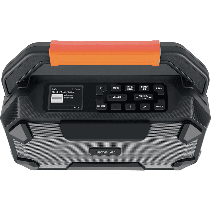 TechniSat DIGITRADIO 231 OD Outdoor-Boombox Digitalradio mit Bluetooth, DAB+, UKW-RDS (FM), schwarz – Bild 3