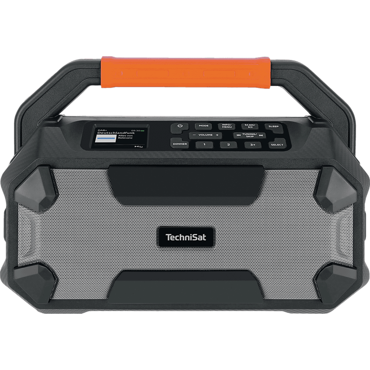 TechniSat DIGITRADIO 231 OD Outdoor-Boombox Digitalradio mit Bluetooth, DAB+, UKW-RDS (FM), schwarz – Bild 4
