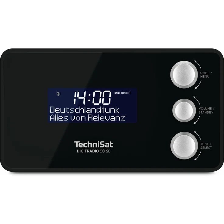 TechniSat Digitradio 50 SE Digitalradio mit USB-Charging, DAB, DAB+, UKW (FM), schwarz – Bild 1