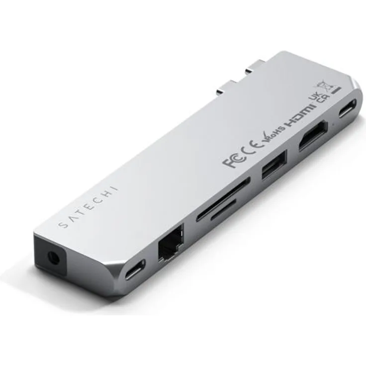 Satechi Pro Hub Max für MacBook Pro (2021), silber