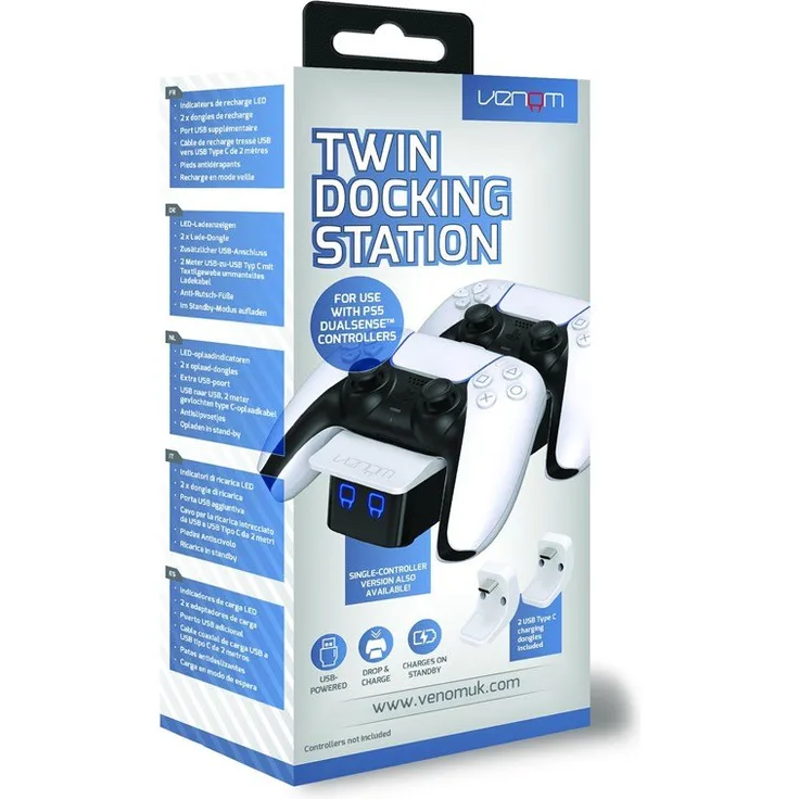 Venom Gaming Twin Docking Station für Sony Playstation 5