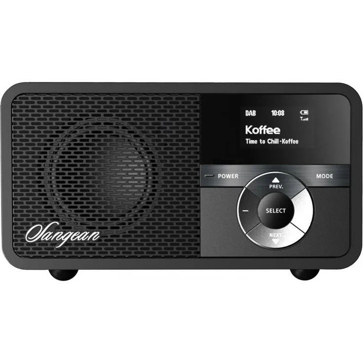 Sangean DDR-7X Digitalradio mit Bluetooth, DAB+, UKW-RDS (FM), schwarz – Bild 1