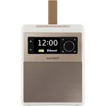SONORO Easy Kofferradio mit Bluetooth, USB Ladefunktion, DAB, DAB+, UKW (FM), weiß, rosé