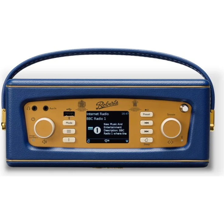 Roberts Radio iStream 3L Digitalradio mit Bluetooth, WLAN, Streaming, Amazon Alexa, DAB+, UKW (FM), Internetradio, blau – Bild 2