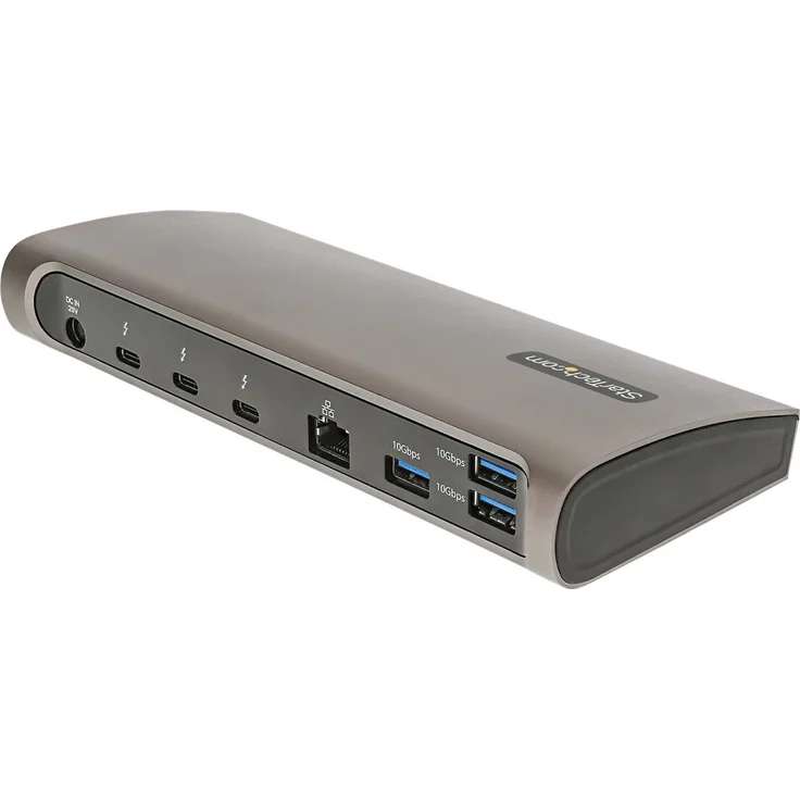 StarTech.com Thunderbolt 4 Dock, 96W Power Delivery, Single 8K-Dual Monitor 4K 60Hz, 3x TB4-USB4 ports, 4x USB-A, SD, GbE, Thunderbolt 4 Docking Station für Windows or TB3 MacBook, 0,8m, Thunderbolt 4, 3 x Thunderbolt (TB4CDOCKUE) – Bild 7