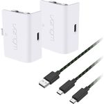 Venom Gaming Akku Doppelpack für Xbox One-Controller, weiß