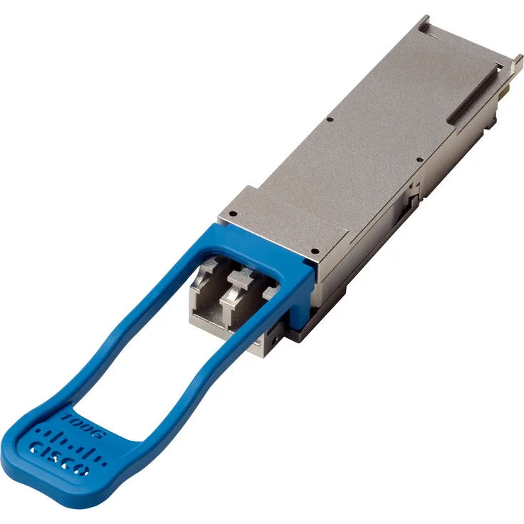 Cisco - QSFP+-Transceivermodul - 100 Gigabit Ethernet - 100GBase-LR4 - LC Single-Modus - bis zu 10 km (QSFP-100G-LR4-S=)