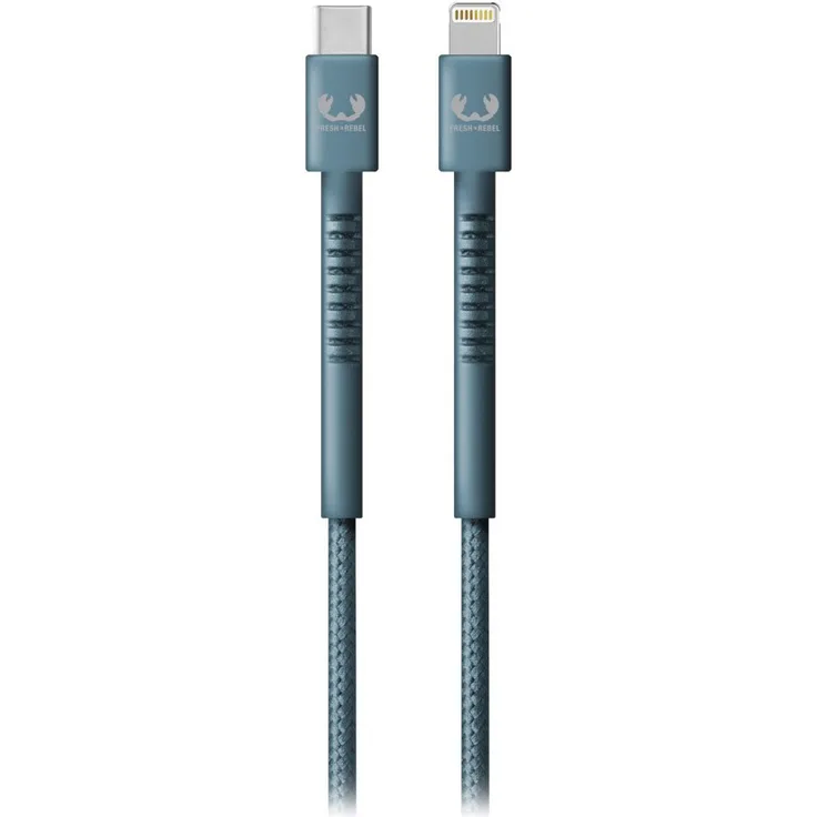 Fresh 'n Rebel 00214995 Fabriq USB-C > Lightning Kabel (2m) dive blue (2CLC200DV)