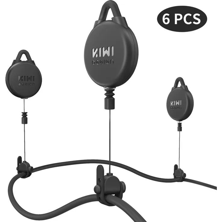KIWI Silent VR Kabelmanagementsystem - 6 Stück