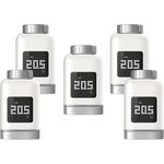 Bosch Smart Home Sparbundle Heizen, 5x Heizkörper-Thermostat II, weiß