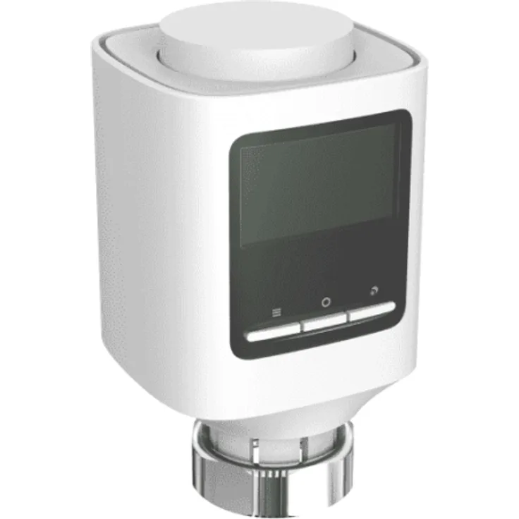 Woox R7067 Single Radiator Valve Unit Heizkörperthermostat, -5 - 45 °C, 30 dB, 30 m, 5 - 29,5 °C, weiß