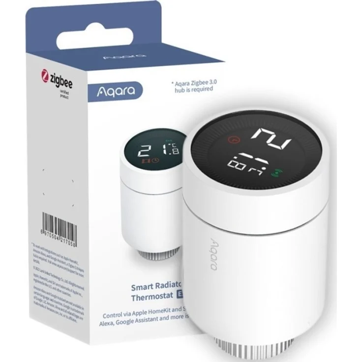 Aqara Smartes Heizkörperthermostat E1, benötigt Aqara ZigBee 3.0 Hub, Heizkörperventil mit Sprachsteuerung, Geofencing-Unterstützung, kompatibel mit Apple HomeKit, Amazon Alexa, Google Assistant und IFTTT (SRTS-A01) – Bild 13
