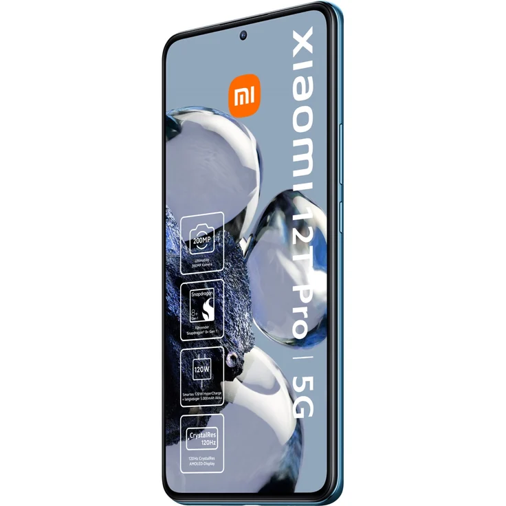Xiaomi 12T Pro 5G Smartphone 16,942cm (6,67 Zoll) AMOLED-Display, 256GB interner Speicher, 8GB RAM, Dual-SIM, Android 12, Blau – Bild 5