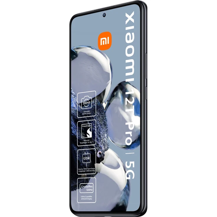 Xiaomi 12T Pro 5G Smartphone 16,942cm (6,67 Zoll) AMOLED-Display, 256GB interner Speicher, 8GB RAM, Dual-SIM, Android 12, Schwarz – Bild 5