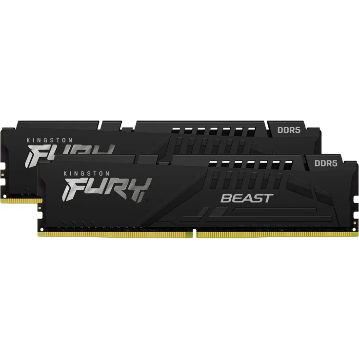 Kingston FURY DIMM 32 GB DDR5-5200 Kit Arbeitsspeicher, schwarz – Bild 1