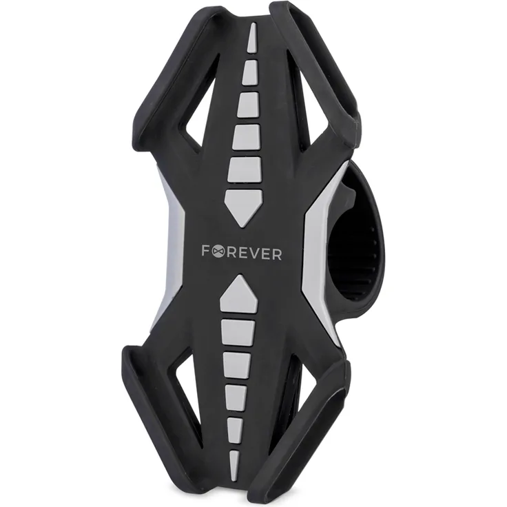 Universal Fahrrad Handyhalterung Handyhalter Halter Fahrrad Smartphone Fahrradhalterung kompatibel mit Smartphones Handys bis 6-Zoll Schwarz-Grau