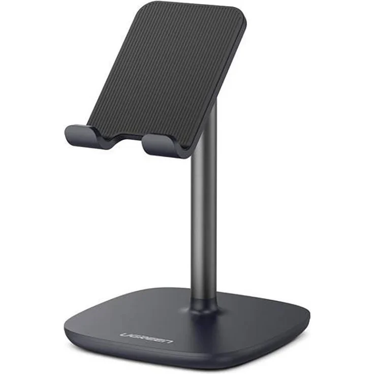 Ugreen Handyständer Tisch Handyhalter Einstellbarer Handyhalter Smartphone Stand kompatibel mit Smartphones Dunkelblau-Schwarz