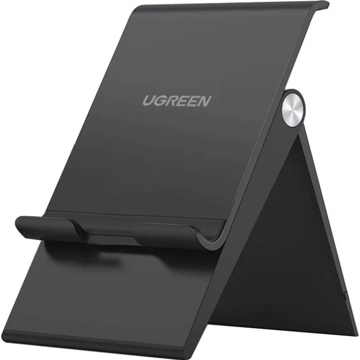 Ugreen LP247 Handy-Halterung Smartphone Halter 4.7-7.9-'-' Zoll Tisch Ständer Handystand Universal für Smartphones Schwarz