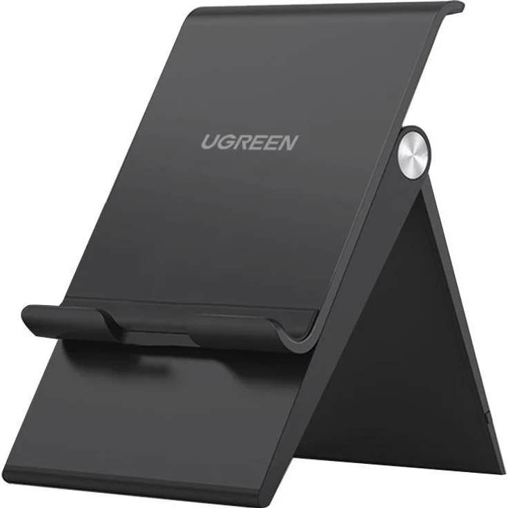 Ugreen LP247 Handy-Halterung Smartphone Halter 4.7-7.9-'-' Zoll Tisch Ständer Handystand Universal für Smartphones Schwarz – Bild 1