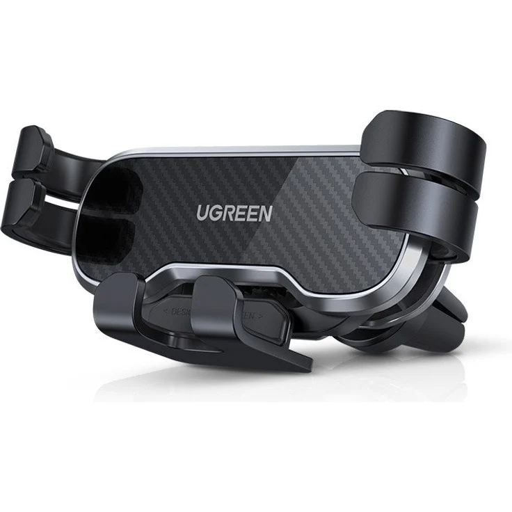 Ugreen Gravity Handy-Halterung für Lüftung KFZ Halter Smartphone Lüftungsgitter in schwarz – Bild 1