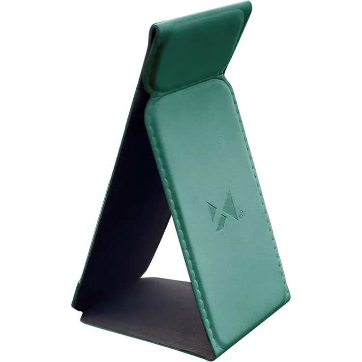 Wozinsky selbstklebender Handyhalter Smartphone Halterung Ständer Universal Designer-Look Handystand Dunkelgrün