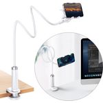 UGREEN Handyhalterung für Bett Schwanenhals Halterung Handy Tischhalterung kompatibel mit Smartphones 4-7,2 Zoll