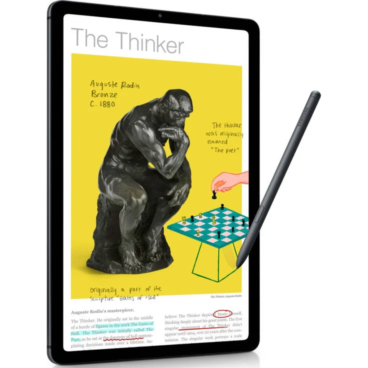 Samsung Galaxy Tab S6 Lite (2022 Edition) Full-HD-Auflösung 10,4 Zoll, WLAN-Tablet, Octa-Core, 4 GB RAM, 64 GB Speicher, Android, Oxford Gray (SM-P613NZAADBT) – Bild 19