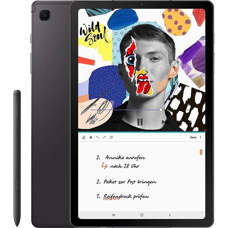 Samsung Galaxy Tab S6 Lite (2022 Edition) Full-HD-Auflösung 10,4 Zoll, WLAN-Tablet, Octa-Core, 4 GB RAM, 64 GB Speicher, Android, Oxford Gray (SM-P613NZAADBT) – Bild 1