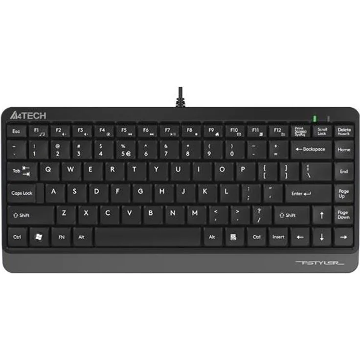 A4Tech Fstyler FK11 - Tastaturen - Grau - EN QWERTY (A4TKLA46787) – Bild 1