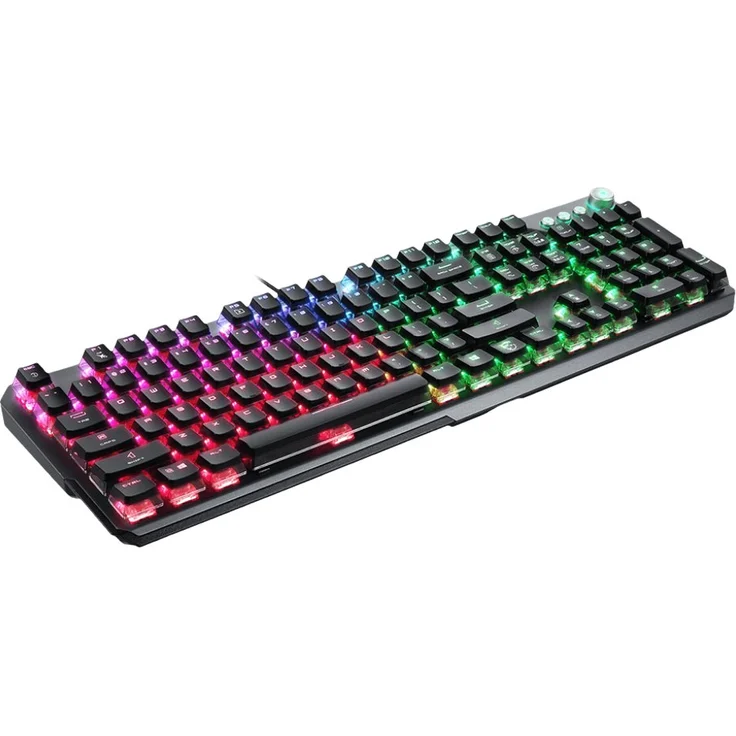 MSI Vigor GK71 Sonic - Tastatur - Hintergrundbeleuchtung - USB - USA QWERTY - Tastenschalter: MSI Sonic Red (S11-04US271-CLA) – Bild 2