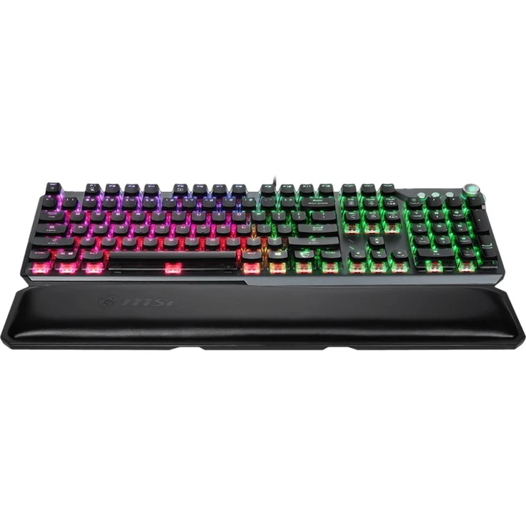 MSI Vigor GK71 Sonic - Tastatur - Hintergrundbeleuchtung - USB - USA QWERTY - Tastenschalter: MSI Sonic Red (S11-04US271-CLA) – Bild 3
