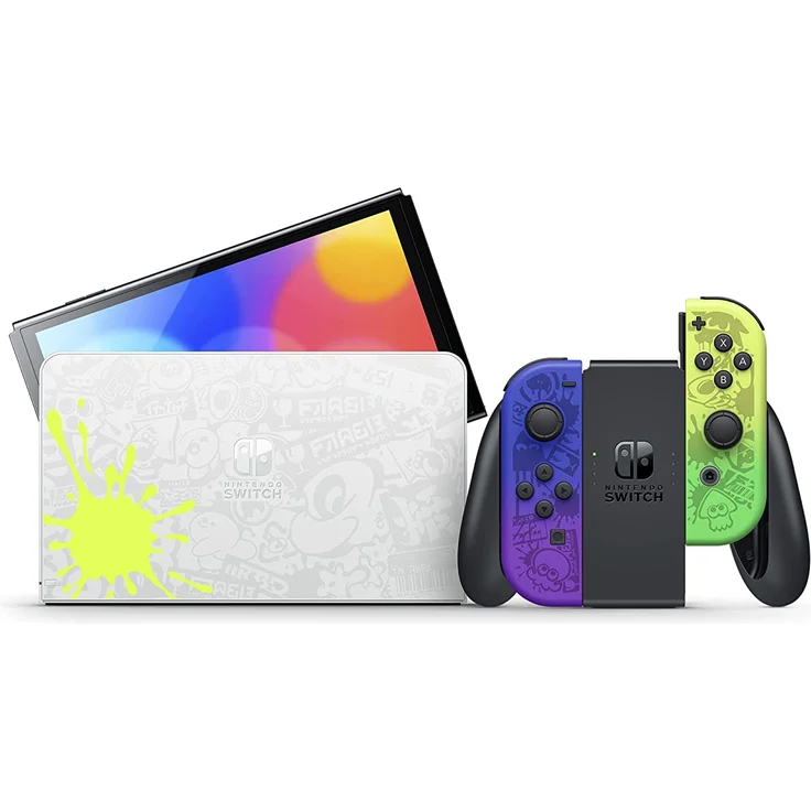 Nintendo Switch OLED-Modell - Splatoon 3 Edition, mehrfarbig – Bild 2