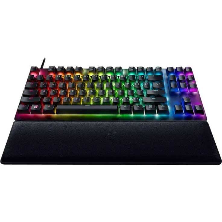 Razer Huntsman V2 TKL Optical Purple - US - Gaming Tastaturen - ohne Numpad - Englisch - US QWERTY - Schwarz (RZ03-03940300-R3M1) – Bild 2