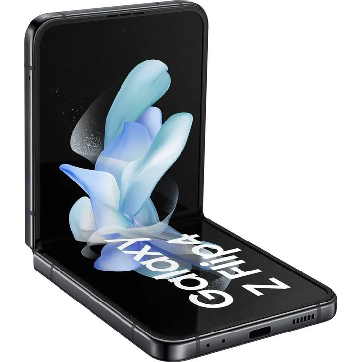 Samsung Galaxy Z Flip 4 5G Smartphone 17,018cm (6,7 Zoll) AMOLED-Display, 512GB interner Speicher, 8GB RAM, Dual-SIM, Android 12, Graphite – Bild 1