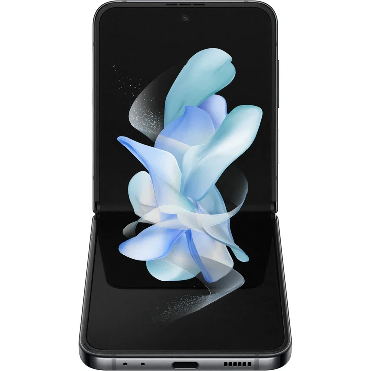 Samsung Galaxy Z Flip 4 5G Enterprise Edition Smartphone 17,018cm (6,7 Zoll) AMOLED-Display, 128GB interner Speicher, 8GB RAM, Dual-SIM, Android 12, Graphite – Bild 2