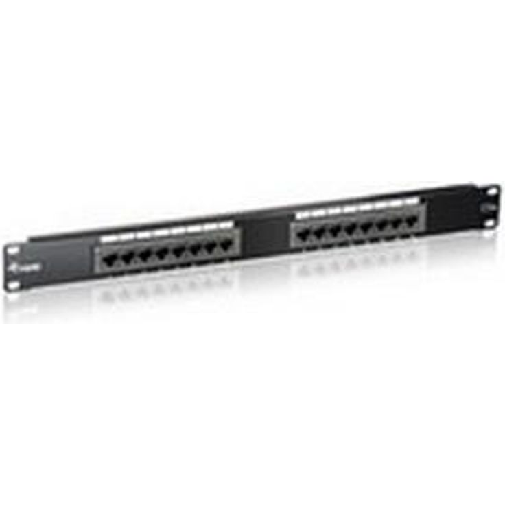 Equip PatchPanel Cat.5e 16 Port - schwarz - UTP (235316)