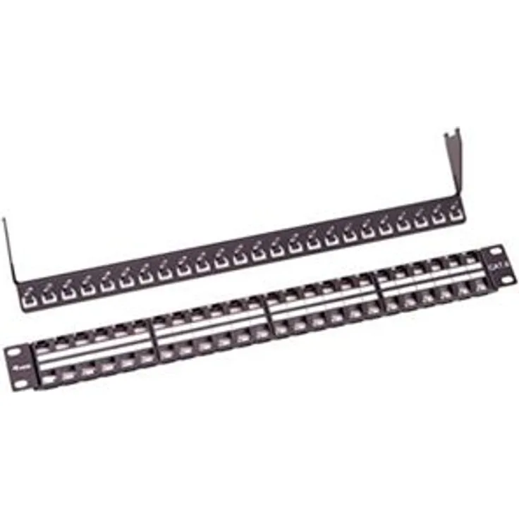 Equip Patchpanel 48x RJ45 Cat6  19'' 1HE Keystone