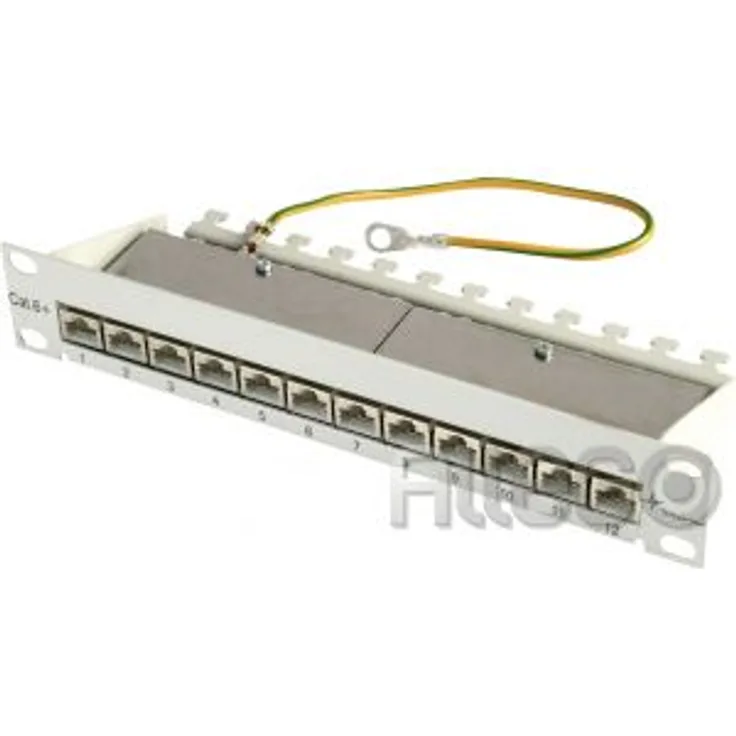 Telegärtner Mini PatchPanel Cat.6A MPP12-HS K J02022A0057