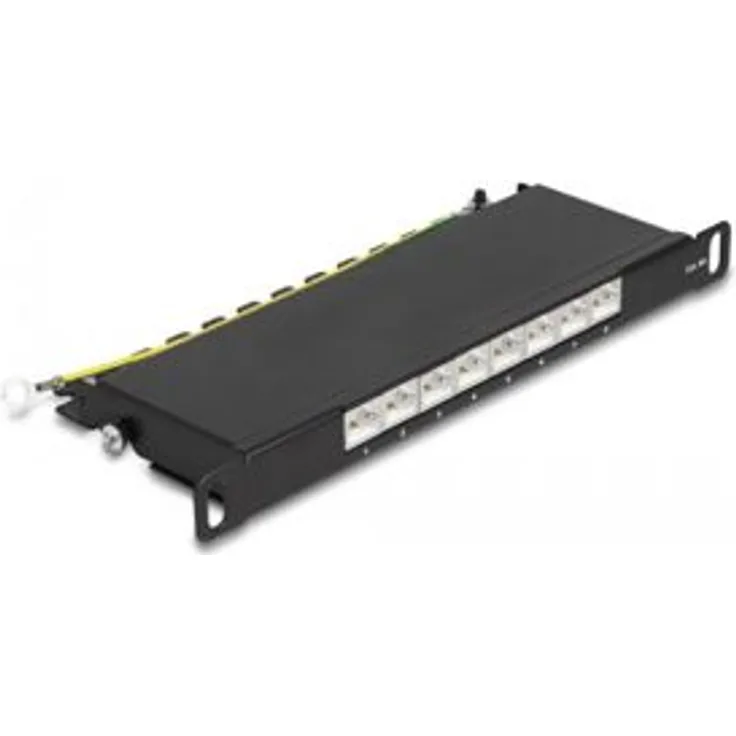 Delock 10'' Patchpanel 8 Port Cat.6A, 66870