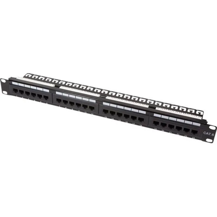 LogiLink - CAT6 Patch Panel 19'' 24-Port unshielde