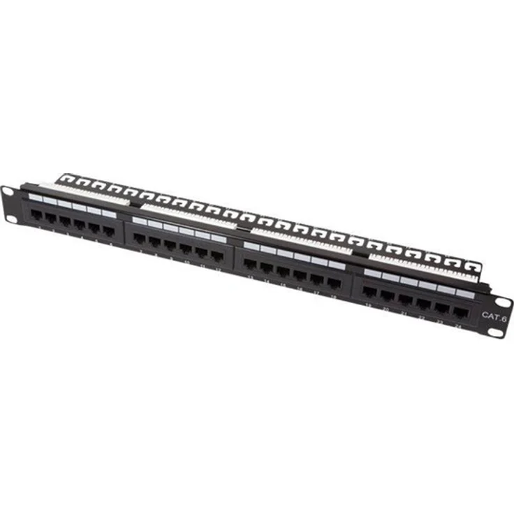 LogiLink - CAT6 Patch Panel 19'' 24-Port unshielde