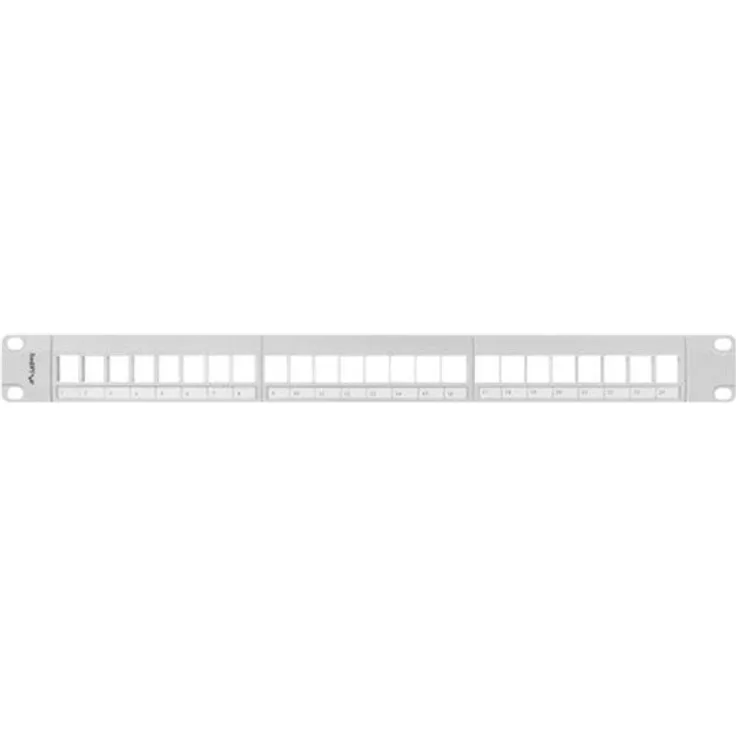Lanberg PPKS-1024-S - patch panel (blank) - 1U - 19''