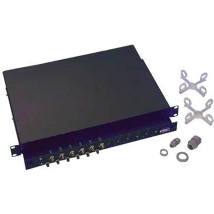 Tyco Electronics Fiber patchpanel for 24 lcd adaptors unpopulated 1he colou